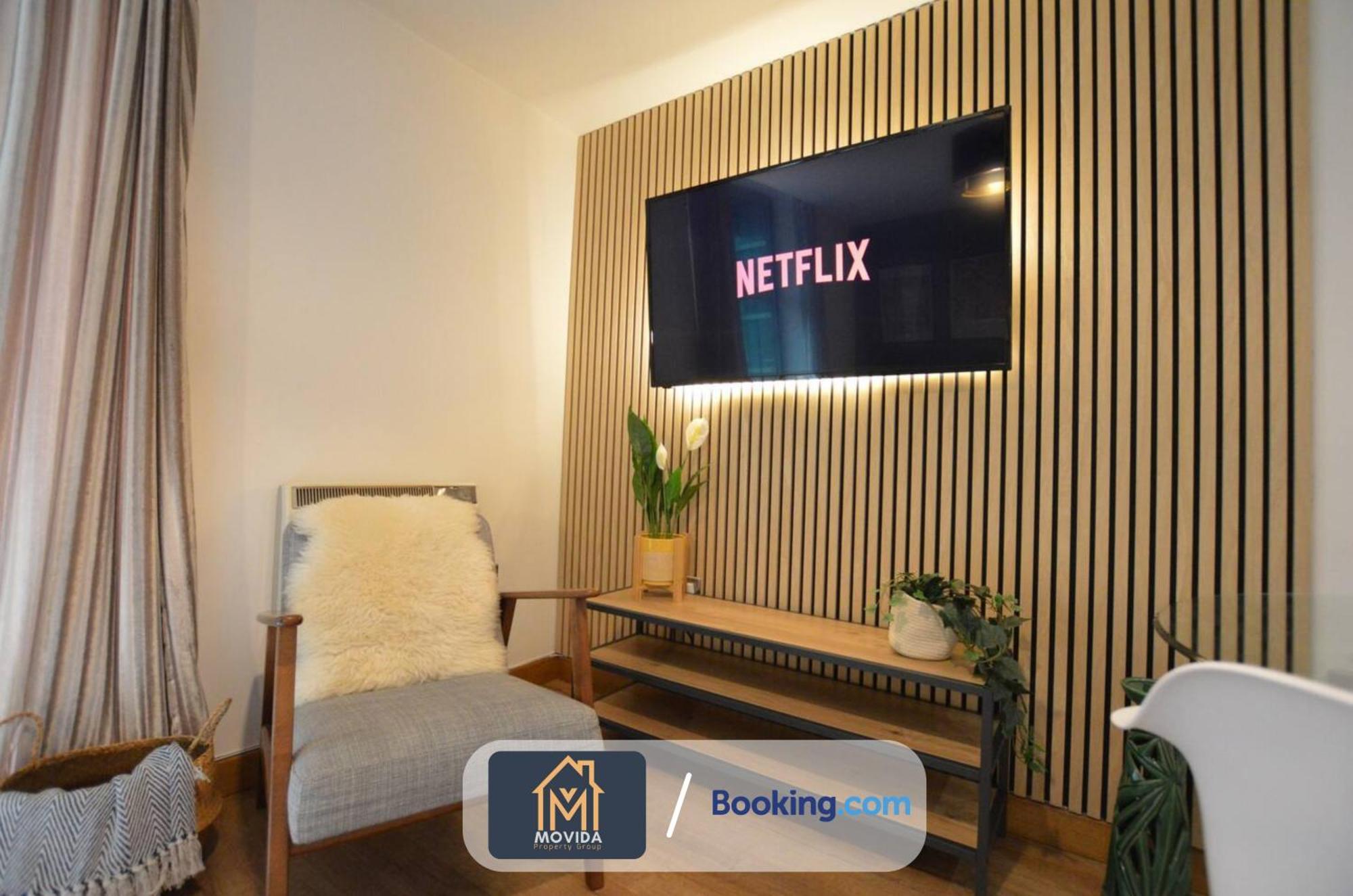 Lgi Stunning 1 Bedroom Apartment By Movida Property Group Short Lets & Serviced Accommodation Leeds  Exterior photo