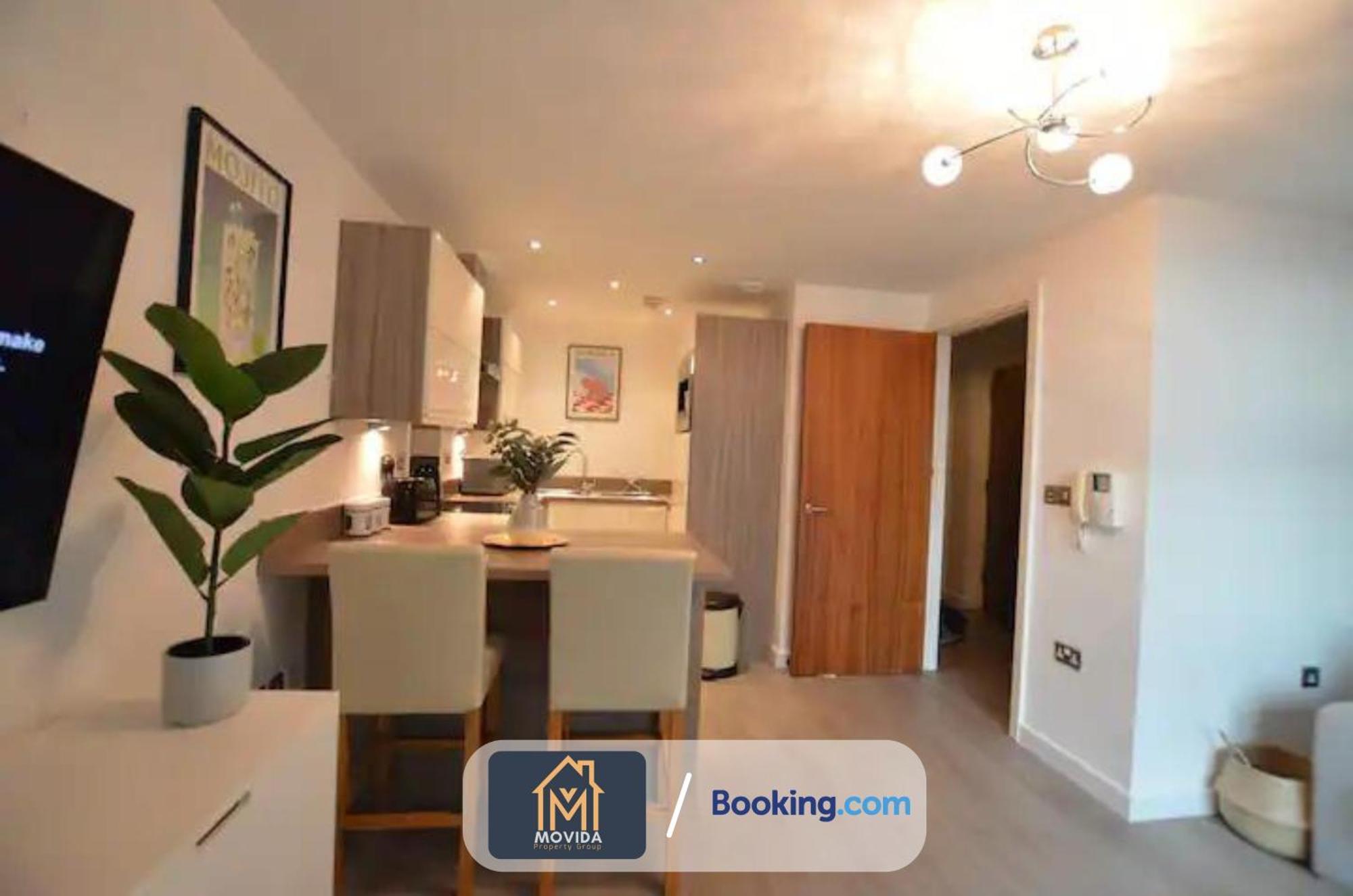 Lgi Stunning 1 Bedroom Apartment By Movida Property Group Short Lets & Serviced Accommodation Leeds  Exterior photo