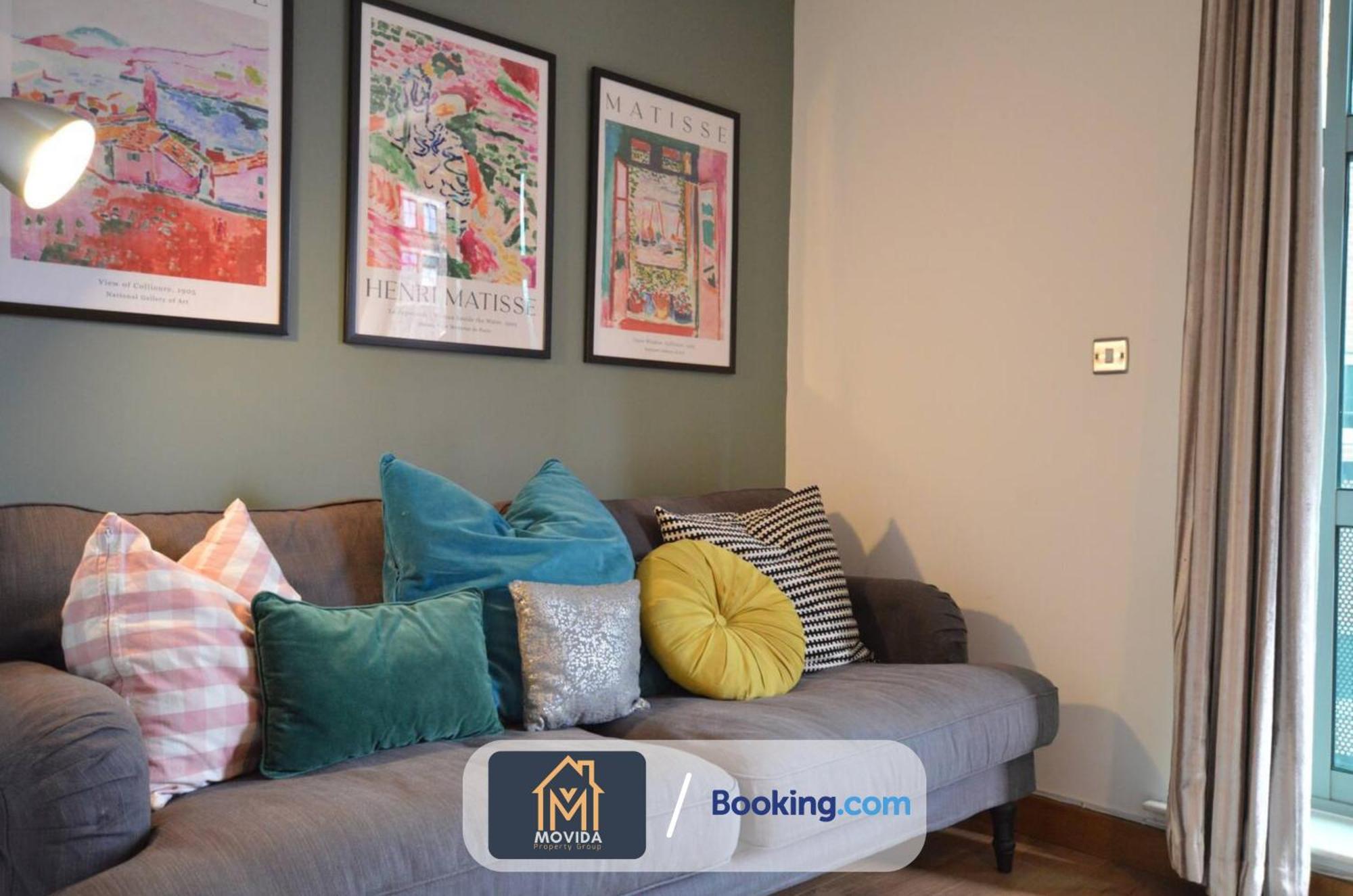 Lgi Stunning 1 Bedroom Apartment By Movida Property Group Short Lets & Serviced Accommodation Leeds  Exterior photo